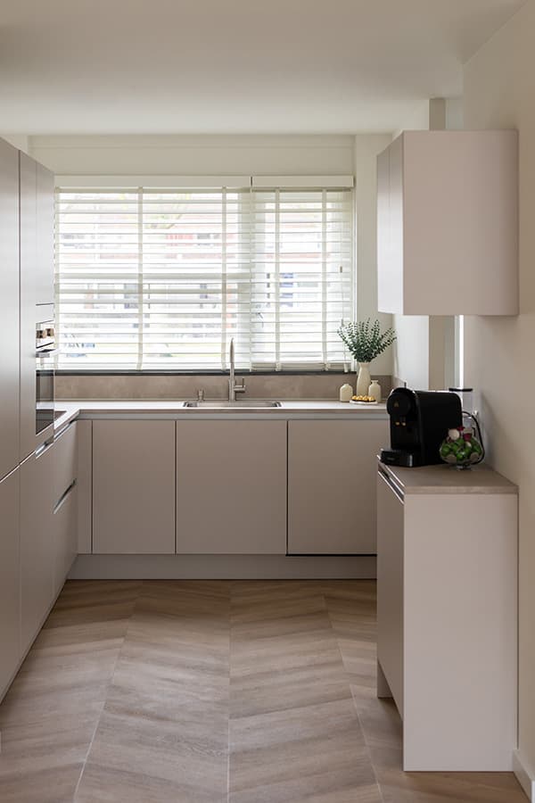 Beige keuken