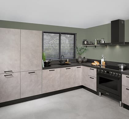 Betonnen keuken